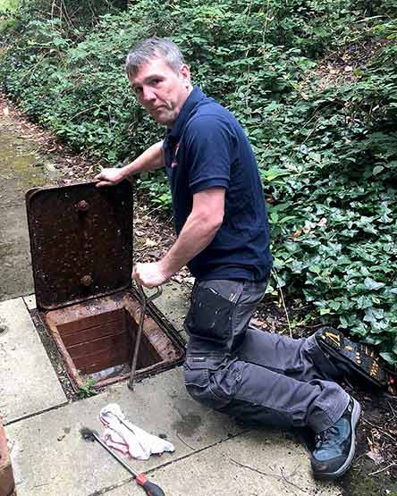 Drain opened in Leeds