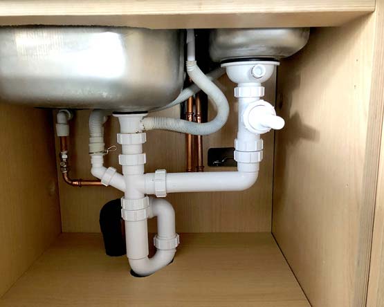 Under Sink Plumbing