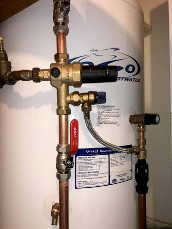 Unvented Water Heater